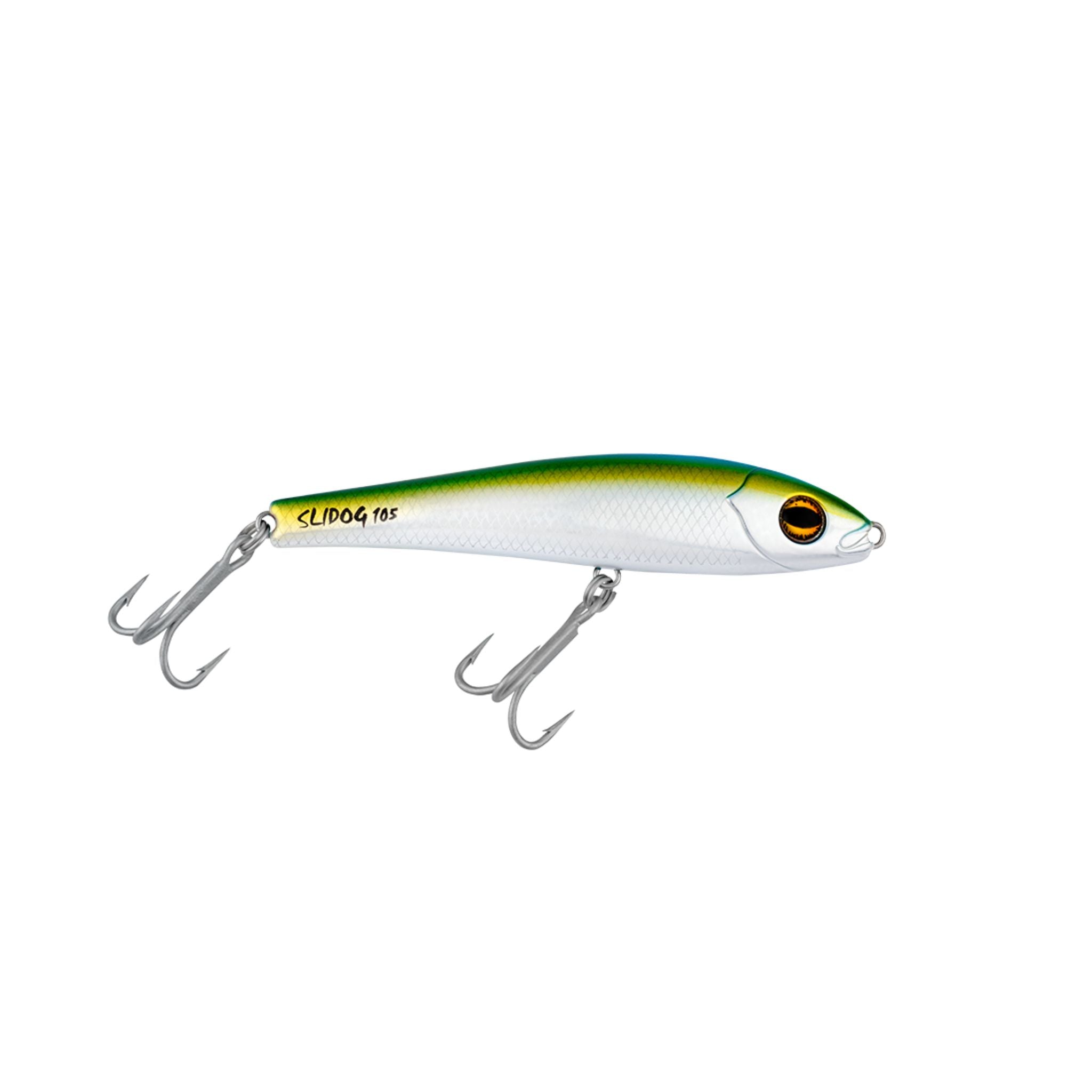 Ocean's Legacy Keeling Heavy Stickbait Lure 105mm White Lumo Bait