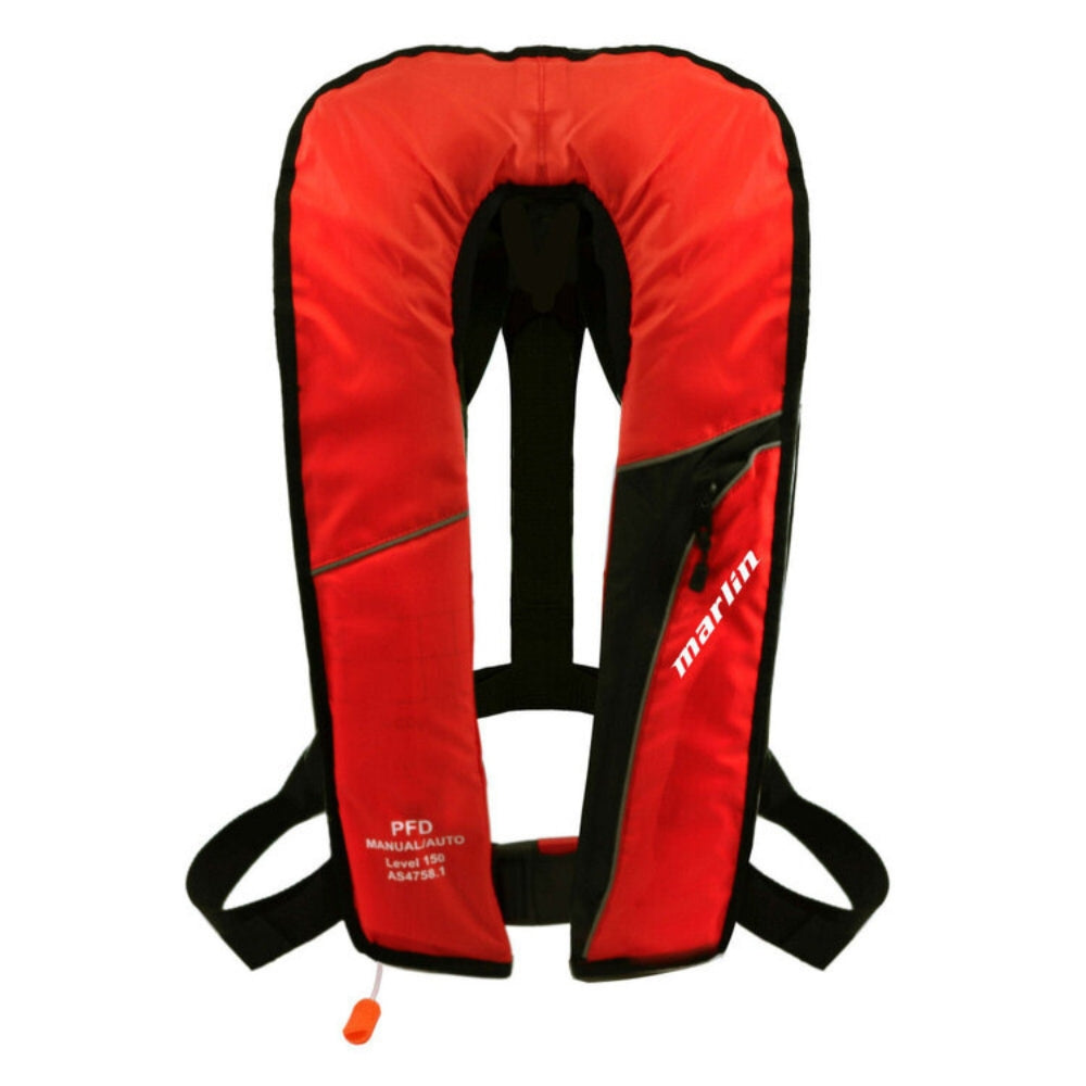 Marlin Auto/Manual L150 Inflatable Life Jacket Adult – Boss Outdoor