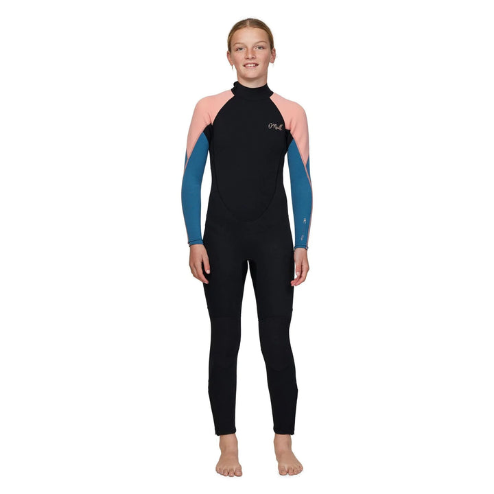 O'Neill Girls Reactor 3/2mm Steamer Back Zip Wetsuit